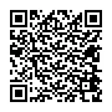 QR-Code für Telefonnummer +12604428823