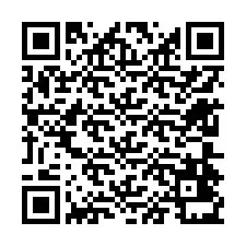 QR-код для номера телефона +12604431509