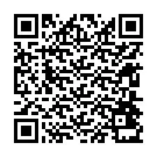 QR Code สำหรับหมายเลขโทรศัพท์ +12604431750