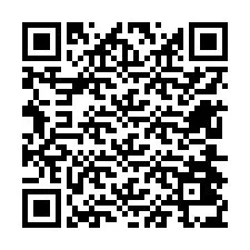 QR-Code für Telefonnummer +12604435387