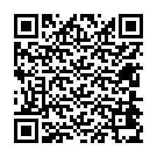 QR-code voor telefoonnummer +12604435813