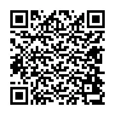 Kode QR untuk nomor Telepon +12604437576