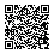 Codice QR per il numero di telefono +12604438866