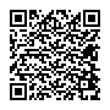 QR код за телефонен номер +12604439127