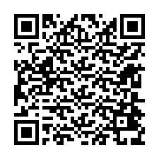 QR-code voor telefoonnummer +12604439155