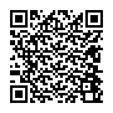 Codice QR per il numero di telefono +12604460372