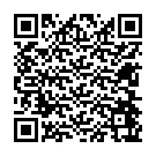 QR-koodi puhelinnumerolle +12604467723