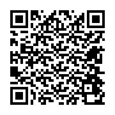 Kode QR untuk nomor Telepon +12604470777