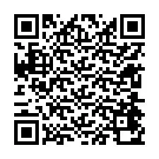 QR Code pour le numéro de téléphone +12604470984