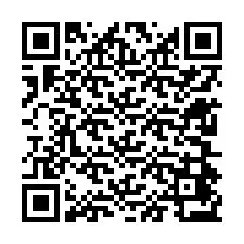 QR код за телефонен номер +12604473038