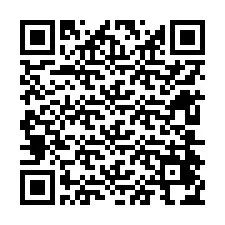 QR-код для номера телефона +12604474490