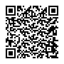 Codice QR per il numero di telefono +12604477241