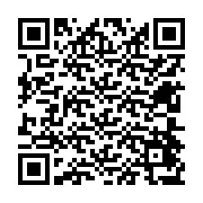 QR-код для номера телефона +12604477603