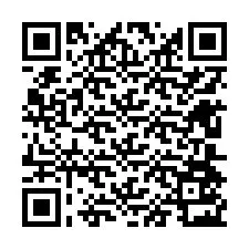 QR-код для номера телефона +12604523352