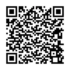 Código QR para número de telefone +12604560610