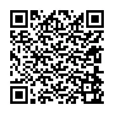 Codice QR per il numero di telefono +12604562204