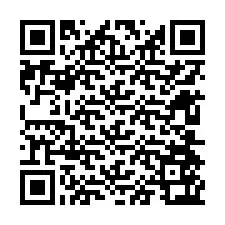 Kode QR untuk nomor Telepon +12604563390