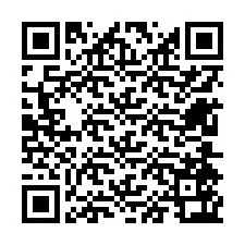 QR код за телефонен номер +12604563987