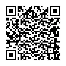 QR-code voor telefoonnummer +12604565042