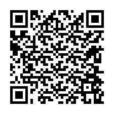 Codice QR per il numero di telefono +12604569361