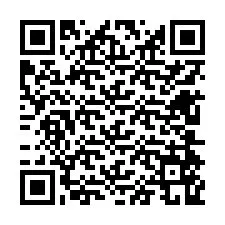 QR-код для номера телефона +12604569496