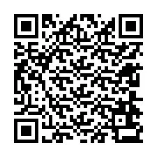 Codice QR per il numero di telefono +12604633518