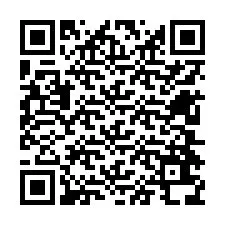 QR Code for Phone number +12604638663