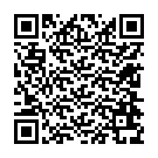 QR Code สำหรับหมายเลขโทรศัพท์ +12604639569