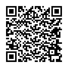 Código QR para número de teléfono +12604639646