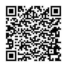 Codice QR per il numero di telefono +12604639854