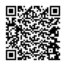 QR-koodi puhelinnumerolle +12604681733