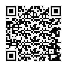 Kod QR dla numeru telefonu +12604683562