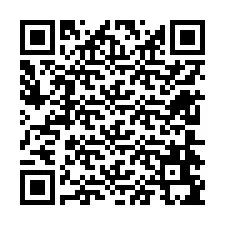 Codice QR per il numero di telefono +12604695519