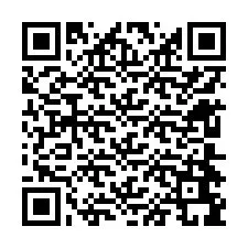 QR-код для номера телефона +12604699244