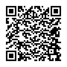 Código QR para número de teléfono +12604699377