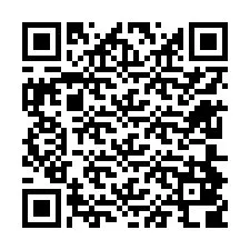 QR-Code für Telefonnummer +12604808209