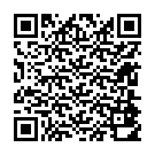 QR Code pour le numéro de téléphone +12604810855