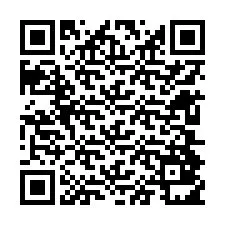電話番号のQRコード +12604811664
