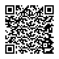 QR Code สำหรับหมายเลขโทรศัพท์ +12604813325