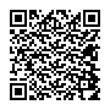 Codice QR per il numero di telefono +12604814233