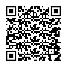 QR-code voor telefoonnummer +12604814968