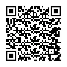 QR Code for Phone number +12604815479