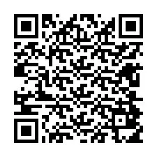 Kode QR untuk nomor Telepon +12604815492