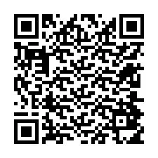 QR Code for Phone number +12604815689