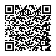 Kode QR untuk nomor Telepon +12604816978