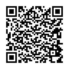 QR-Code für Telefonnummer +12604818240