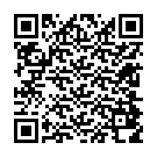 QR-код для номера телефона +12604818499