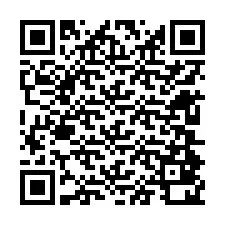 QR Code สำหรับหมายเลขโทรศัพท์ +12604820174