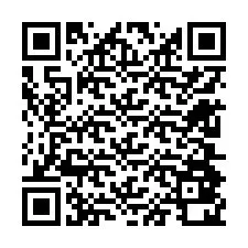 QR-code voor telefoonnummer +12604820369