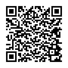 QR код за телефонен номер +12604822062